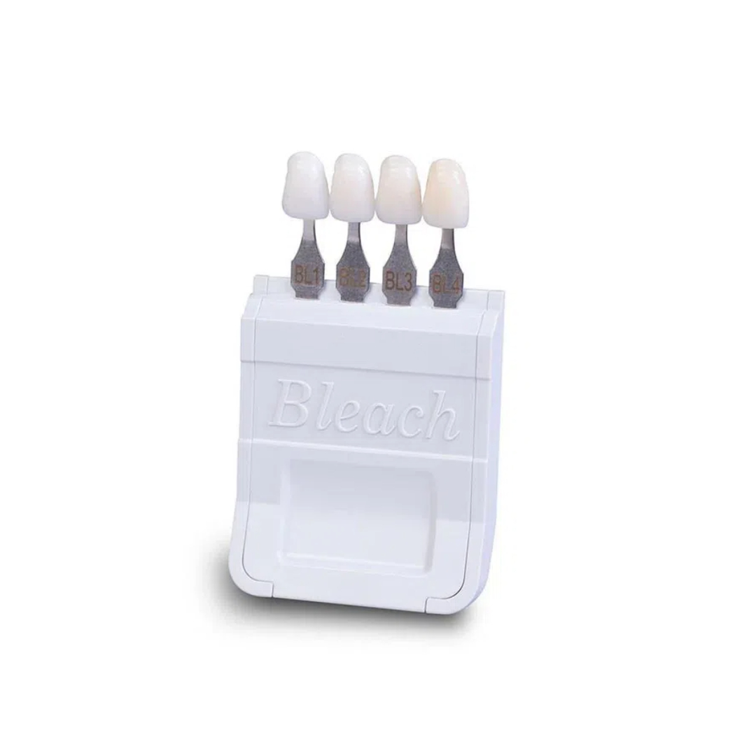 Teeth Whitening Bleach - Guia de sombra branqueada dentária, 4