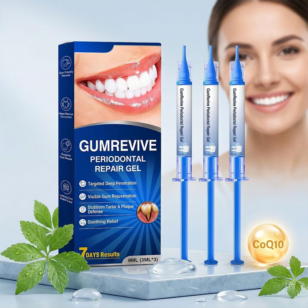 Teeth Whitening Gels - 3 unidades de gel reparador para