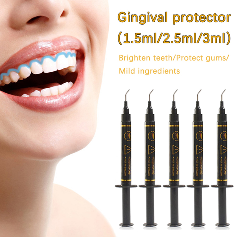 Teeth Whitening Gel Syringes - Gel protetor de goma gengival, seringa