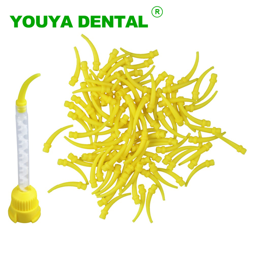 Teeth Whitening Gel Syringes - 100 peças de materiais dentários, pontas