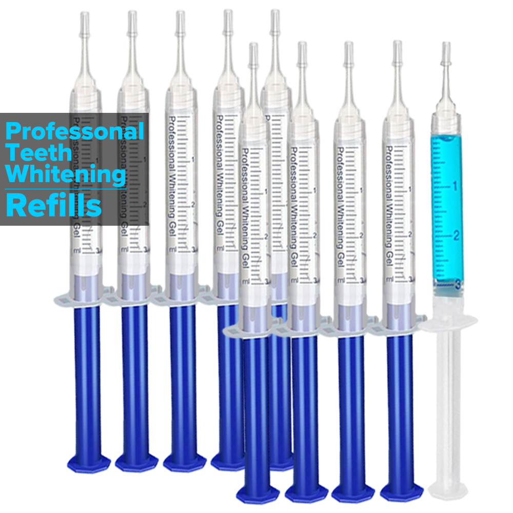 Teeth Whitening Gel Syringes - Seringa de recarga de gel para