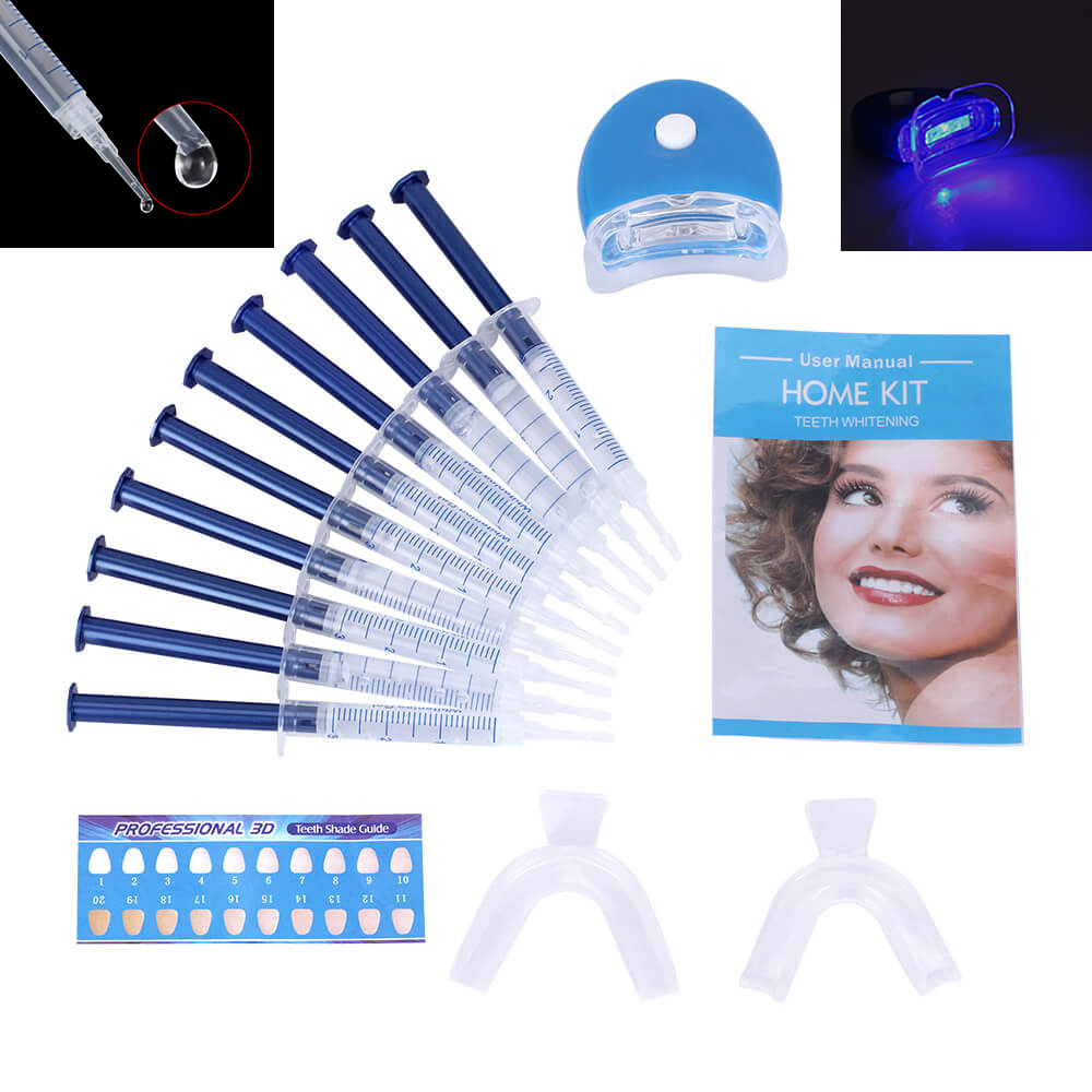 Teeth Whitening Gels - 1 conjunto de clareamento dental com