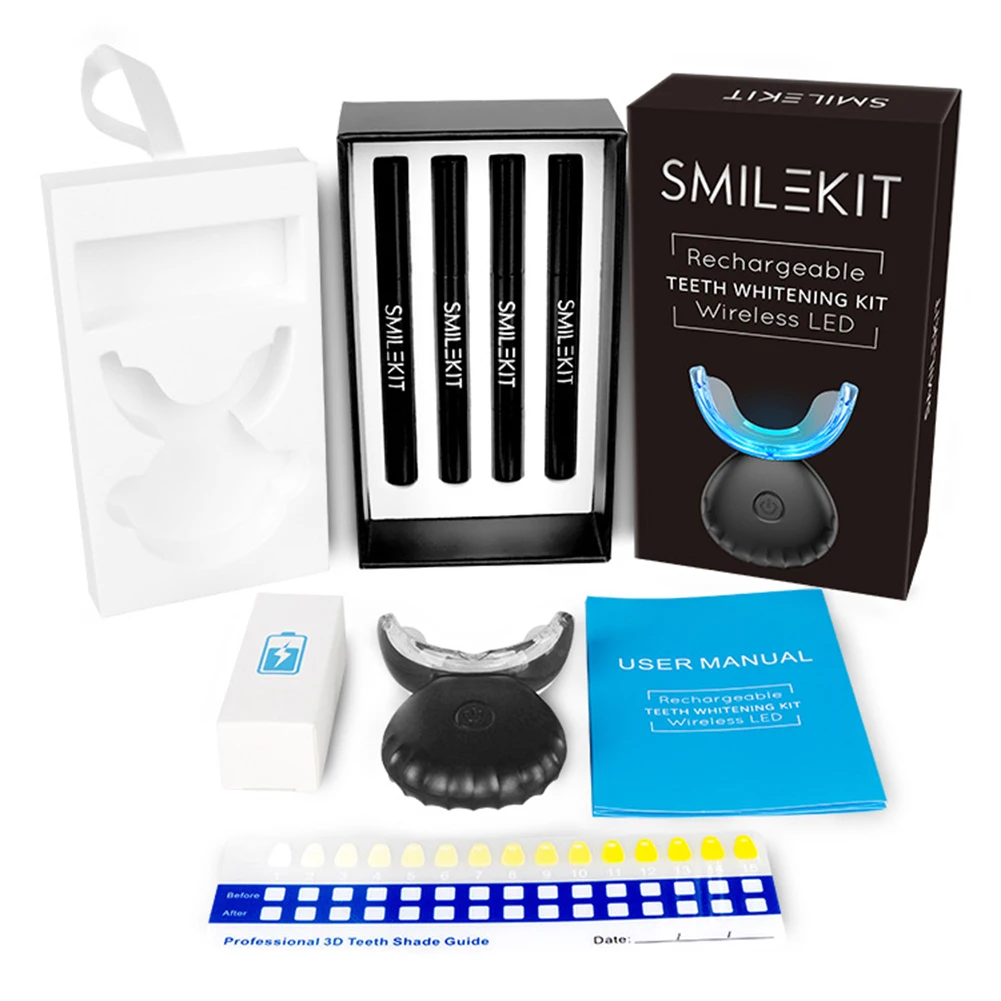 Teeth Whitening Gels - Kit de clareamento dental dos dentes