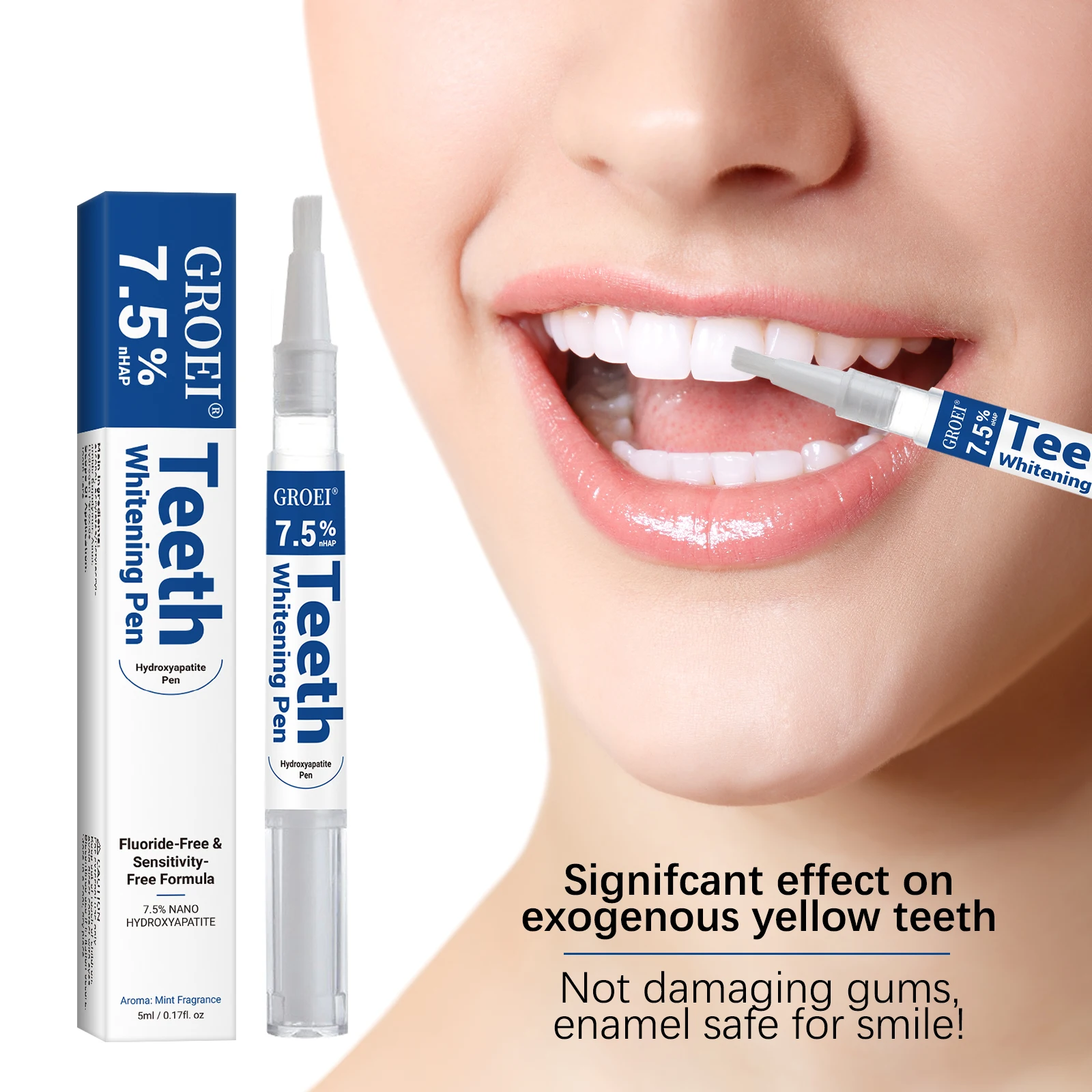 Caneta branqueadora de dente h - Teeth Whitening Gel Pen avaliação e preço