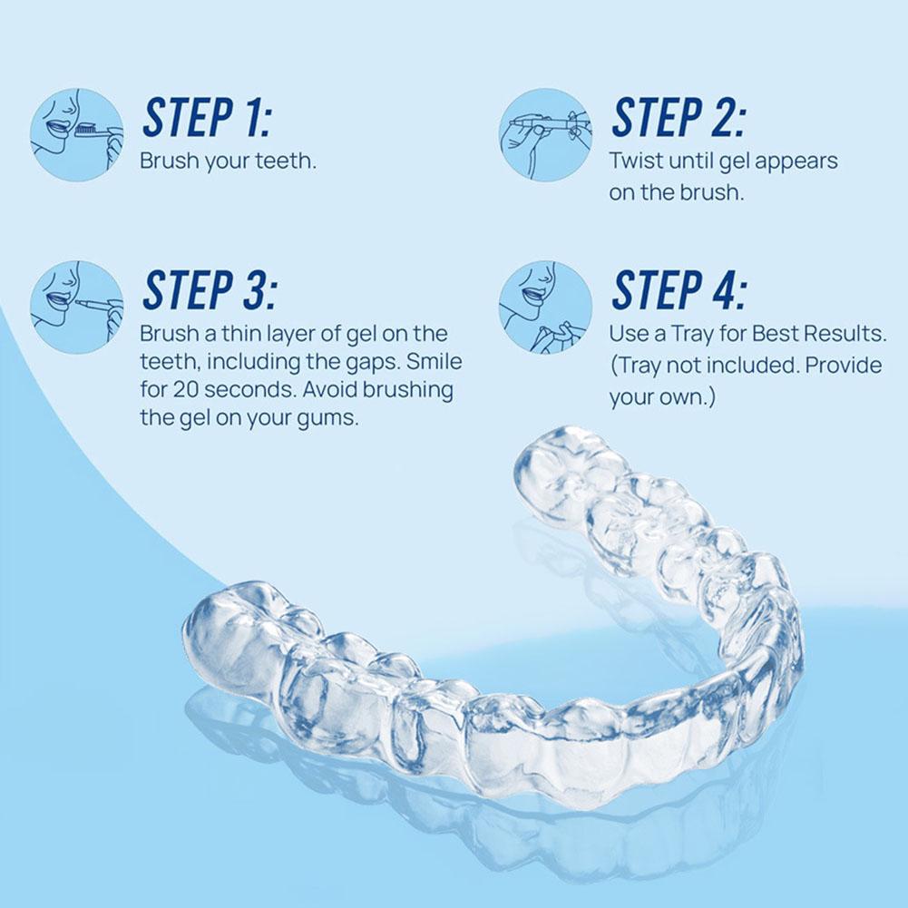 Gel Clareador Dental com Sabor - Teeth Whitening Gel Syringes avaliação e preço