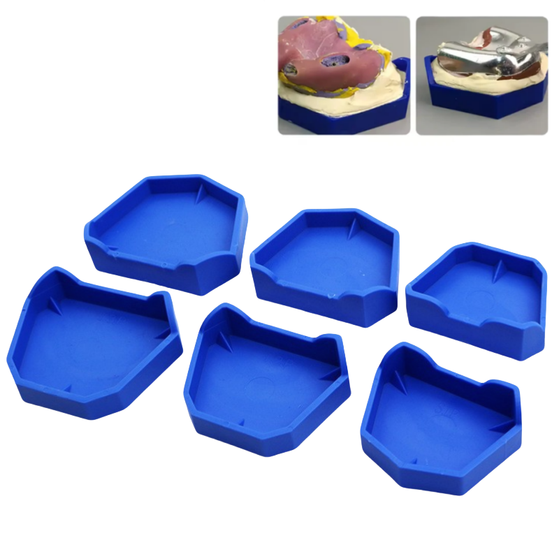 Conjunto de 6 Bases para Model - Teeth Whitening Trays avaliação e preço