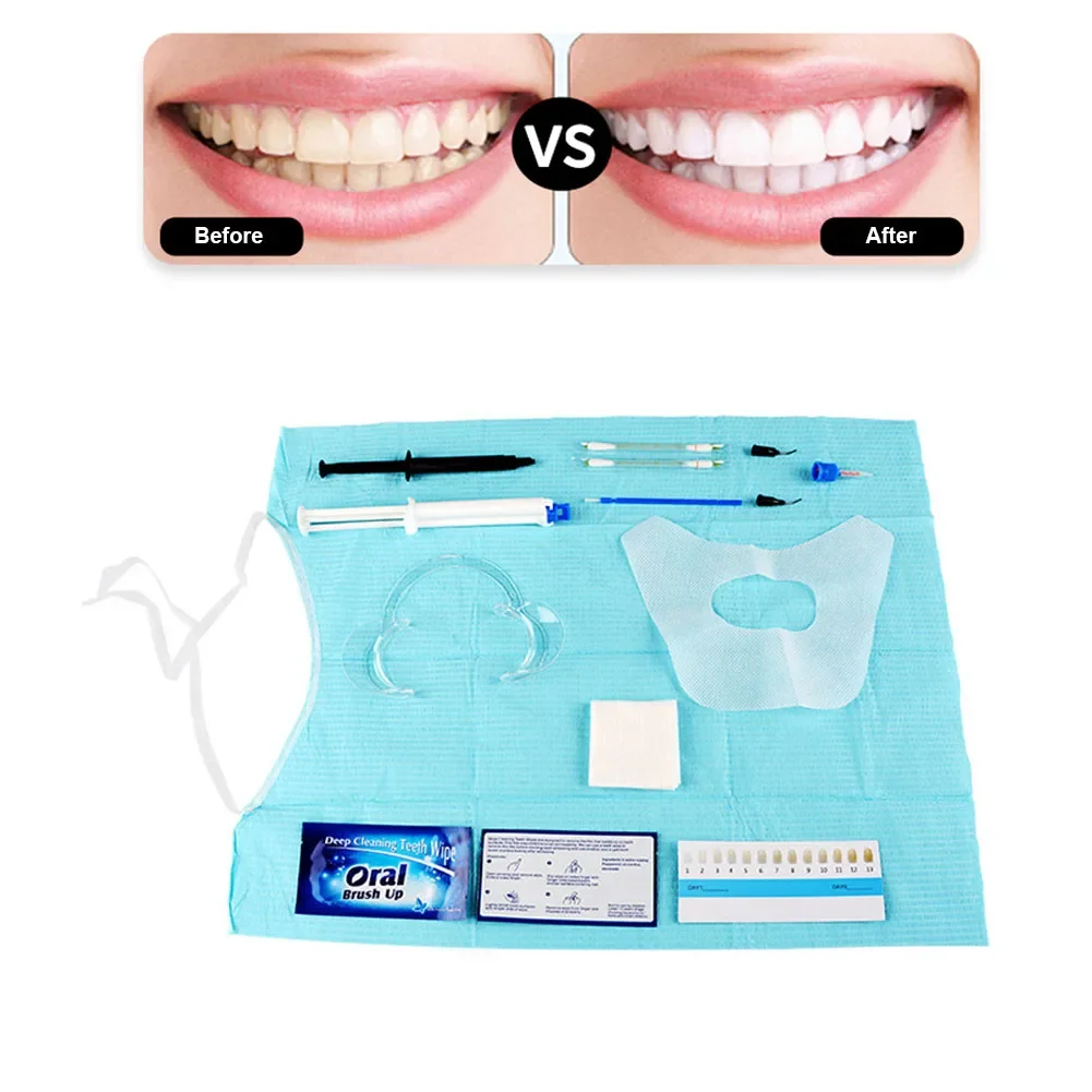 Kit de clareamento dental para - Teeth Whitening Gel Syringes avaliação e preço