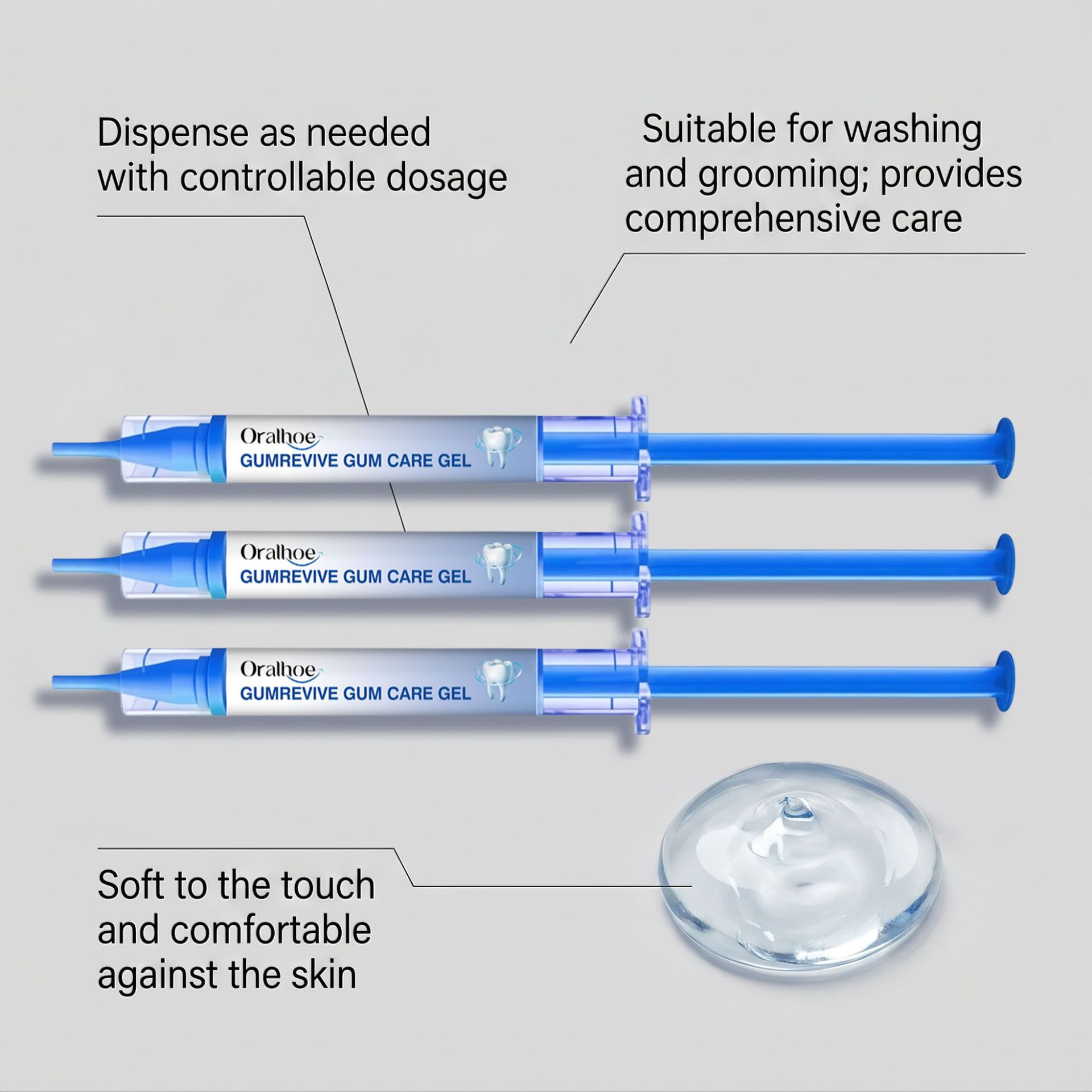 Gel Oralhoe para Cuidado das G - Teeth Whitening Gel Syringes avaliação e preço