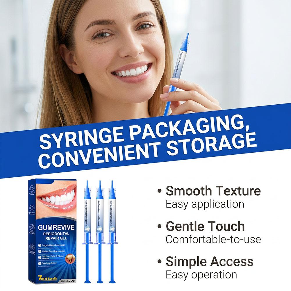 Gel Reparador Periodontal para - Teeth Whitening Gel Syringes avaliação e preço