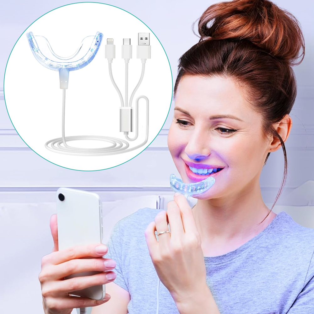 Luz do acelerador de clareamen - Teeth Whitening Accelerator avaliação e preço