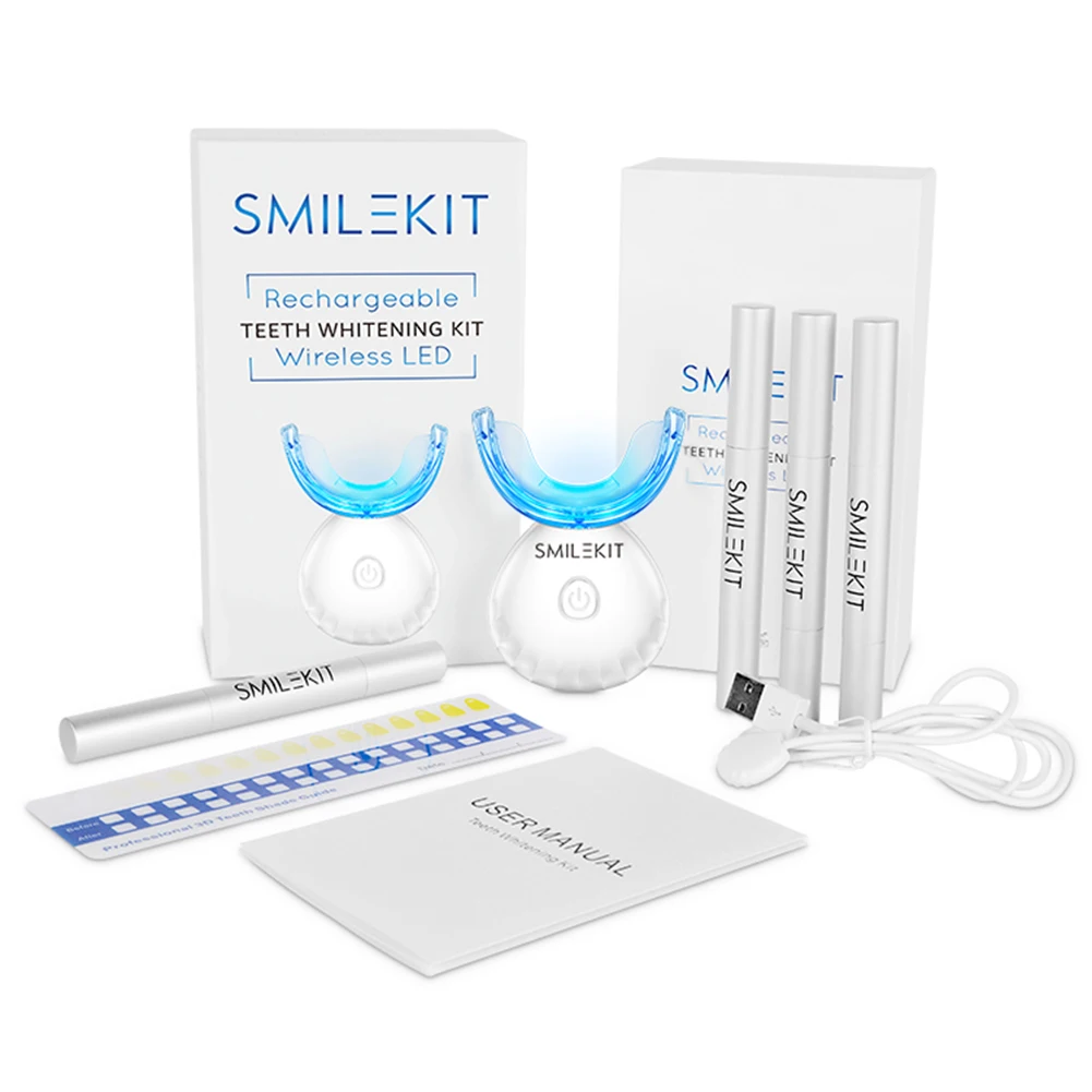 Kit de clareamento dental dos  - Teeth Whitening Gels avaliação e preço