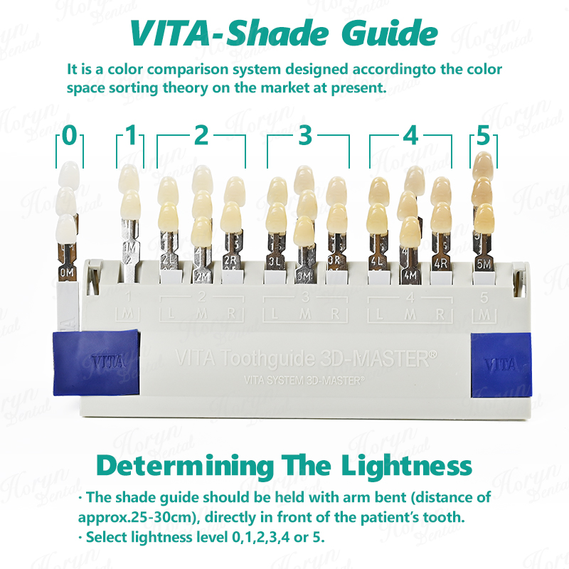 Guia de Cores Vita 3D Master p - Teeth Whitening Bleach avaliação e preço