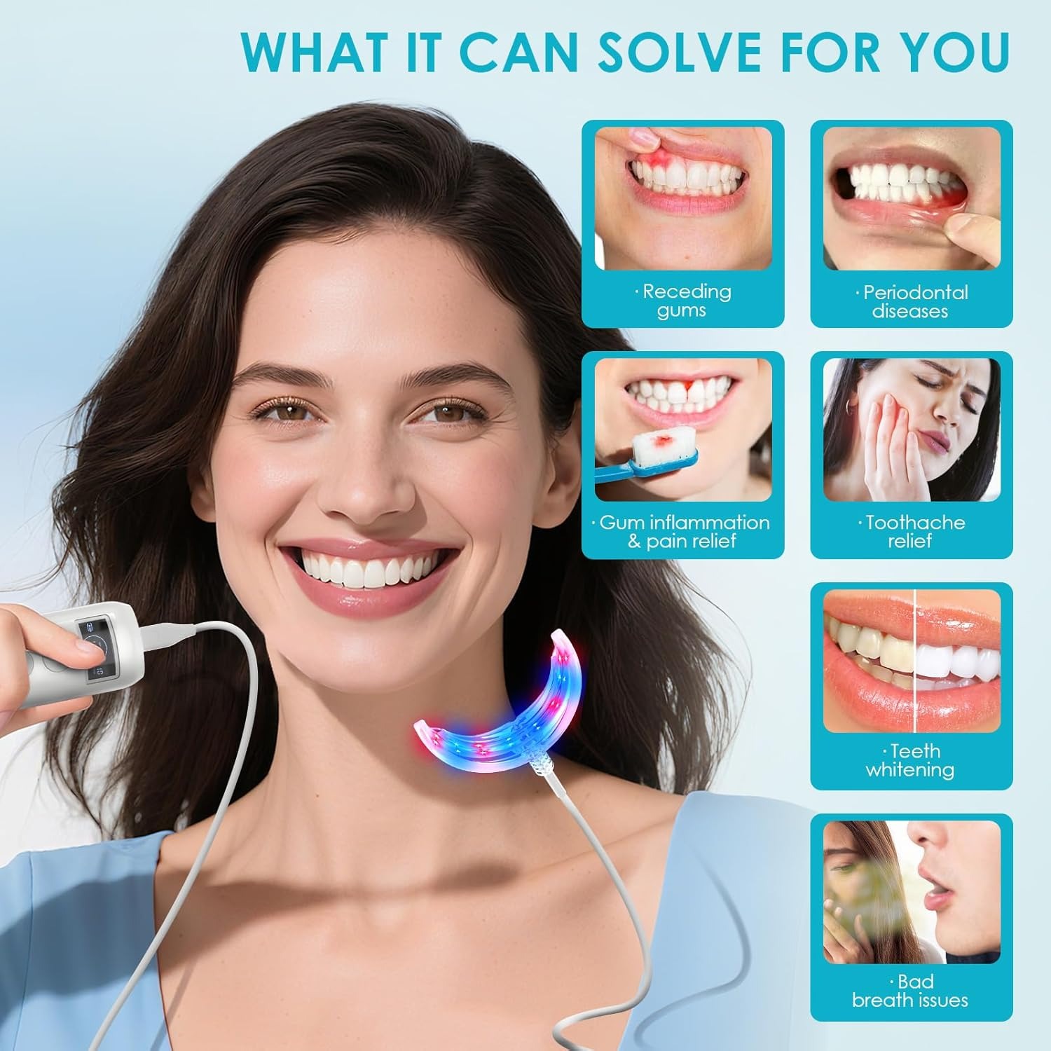 Lâmpada Aceleradora de Claream - Teeth Whitening Accelerator avaliação e preço