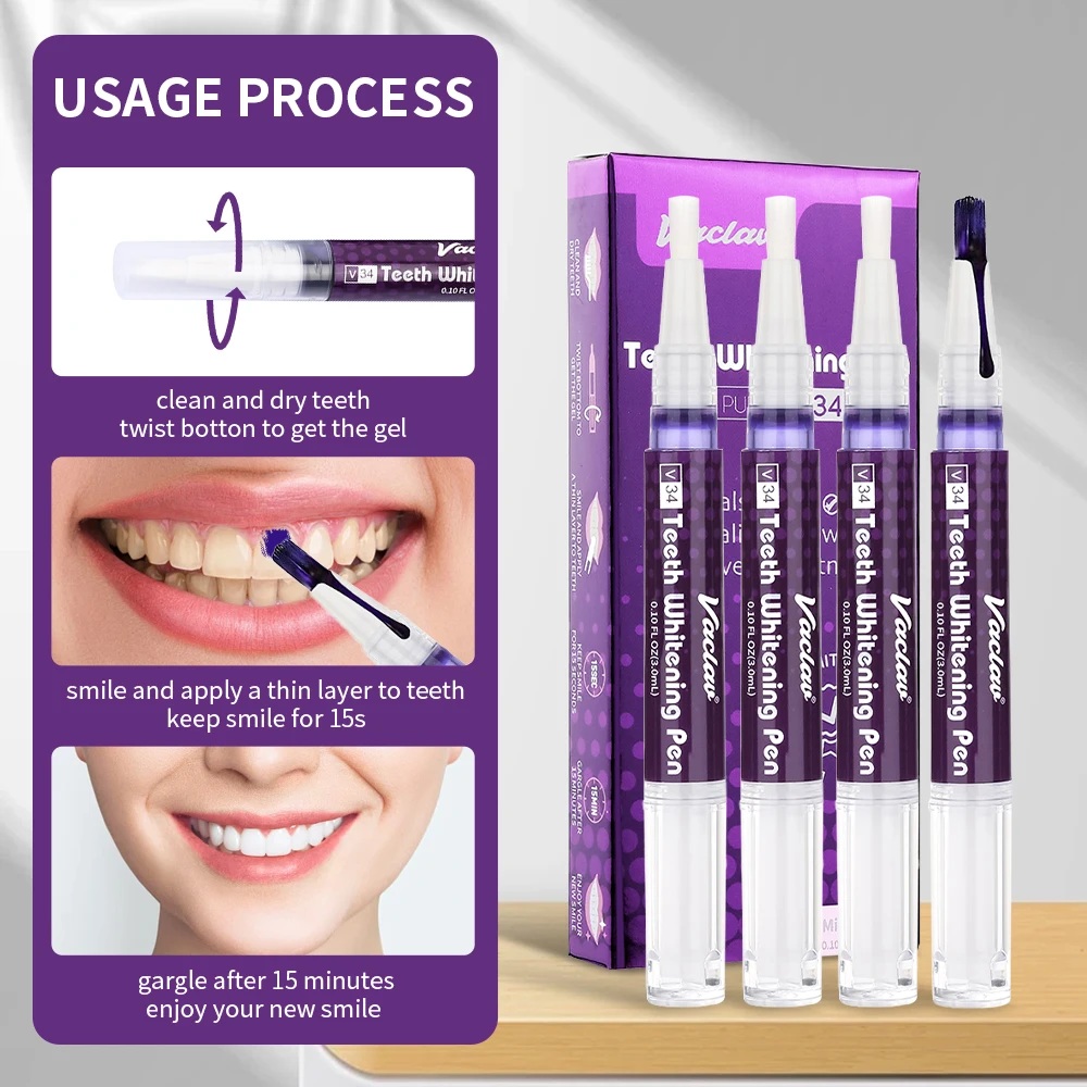 Caneta de Gel Clareadora de De - Teeth Whitening Gel Pen avaliação e preço